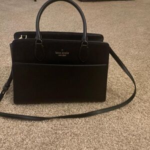Kate Spade Black Madison Satchel Purse